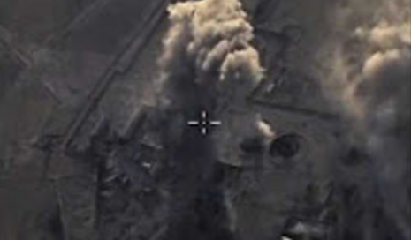 Удар бомбардировщиков Ту-22м3 по вновь выявленным объектам ИГИЛ в р-нах вост. Пальмиры