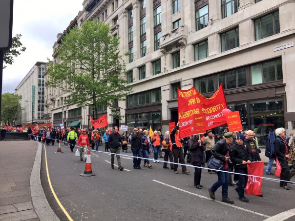 1 мая в Лондоне 1 мая в Лондоне