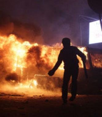 Киев: вторые сутки гражданской войны