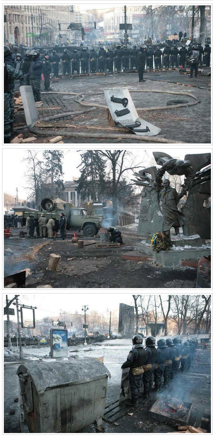 «Беркут» на Грушевского: все здесь (ФОТО) «Беркут» на Грушевского: все здесь (ФОТО)