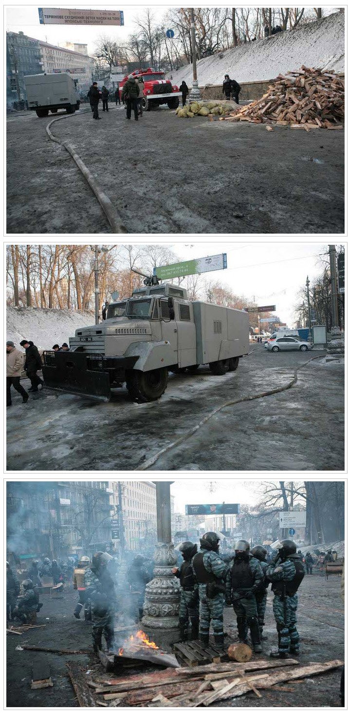 «Беркут» на Грушевского: все здесь (ФОТО) «Беркут» на Грушевского: все здесь (ФОТО)