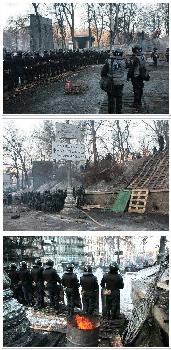 «Беркут» на Грушевского: все здесь (ФОТО) «Беркут» на Грушевского: все здесь (ФОТО)