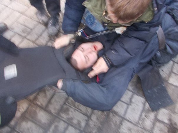 Хроника событий на Украине 18-19 февраля. Часть 1