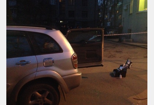 В Харькове расстреляли иномарку