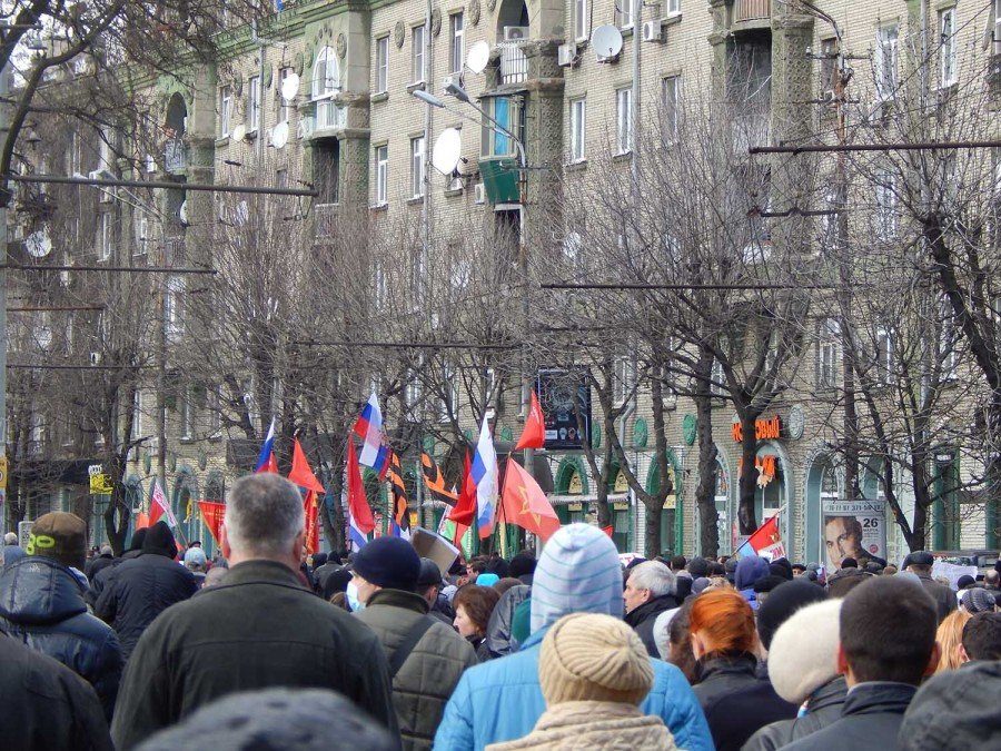 Митинг в Днепропетровске 16-го марта Митинг в Днепропетровске 16-го марта