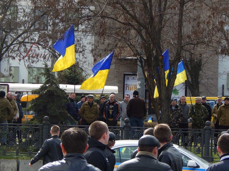 Митинг в Днепропетровске 16-го марта Митинг в Днепропетровске 16-го марта