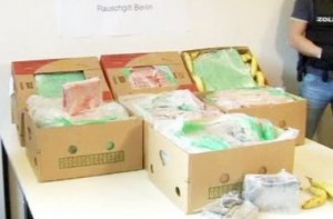 В супермаркеты Берлина завезли 140 кг кокаина