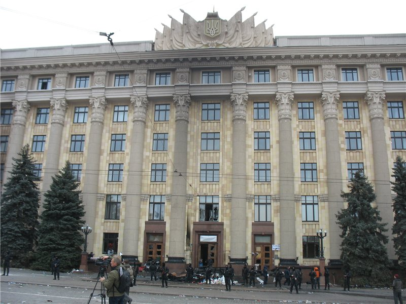 Харьков в перерыве между боями