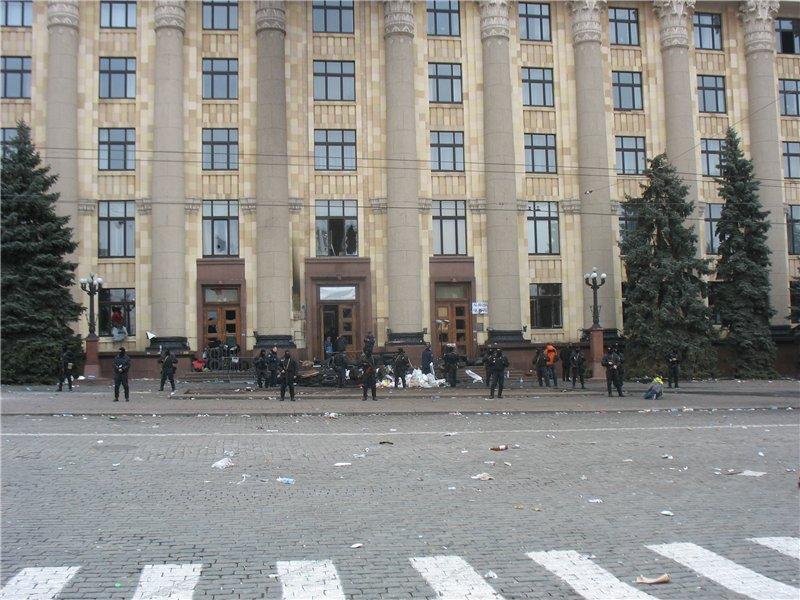 Харьков в перерыве между боями