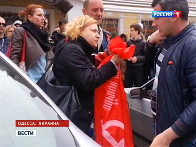 Бандеровцы пытались сорвать празднование освобождения Одессы от фашизма Бандеровцы пытались сорвать празднование освобождения Одессы от фашизма