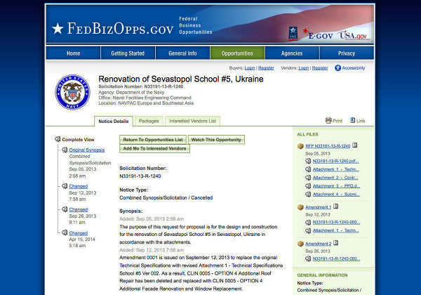 У США были другие планы в отношении Севастополя ... У США были другие планы в отношении Севастополя ...