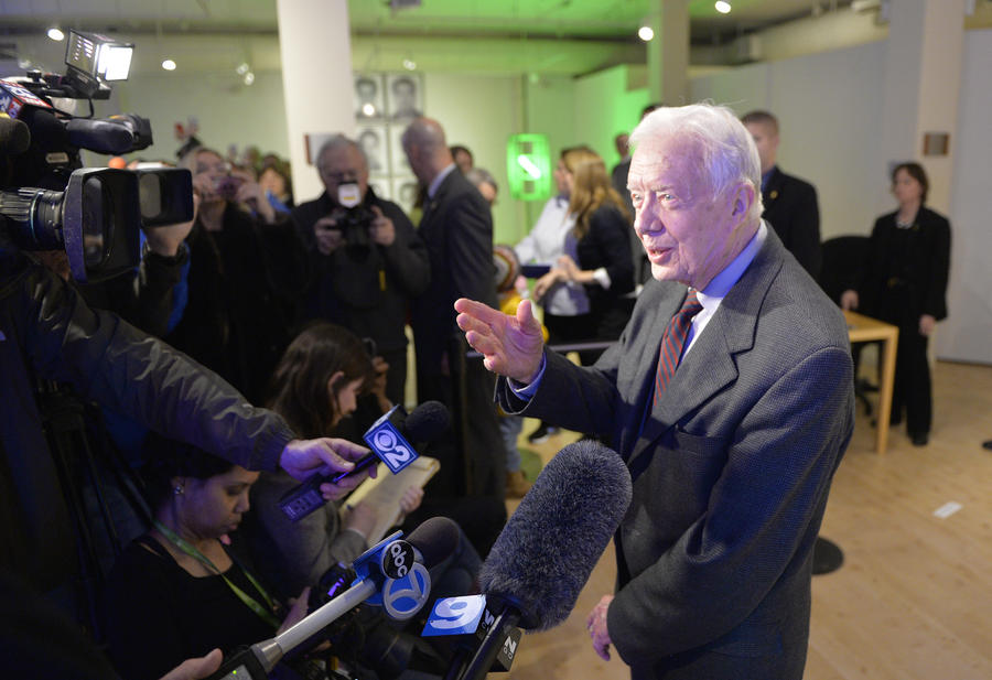 Экс-президент США Джимми Картер высказался против введения санкций против России Экс-президент США Джимми Картер высказался против введения санкций против России