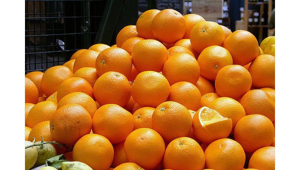 Сирия передала России 20 тонн апельсинов