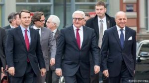 "Веймарский треугольник" выступает за новую политику ЕС на востоке Европы