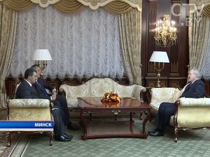 Александр Лукашенко встретился с Дмитрием Рогозиным