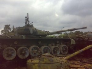 Кладбище танков Украины