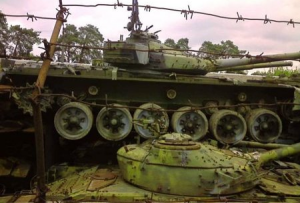 Кладбище танков Украины