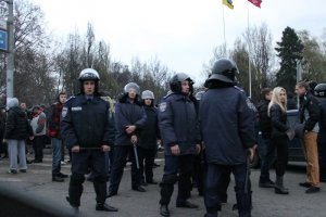 Жидобандеровский шабаш в Запорожье глазами очевидца