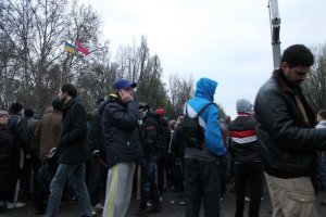 Жидобандеровский шабаш в Запорожье глазами очевидца