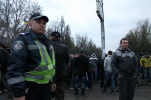 Жидобандеровский шабаш в Запорожье глазами очевидца