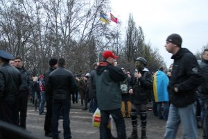 Жидобандеровский шабаш в Запорожье глазами очевидца