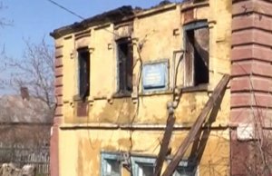 Провокаторы сожгли здание поселкового совета под Славянском