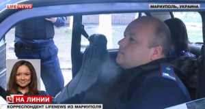 В Мариуполе активисты отбили у милиции раненого ополченца