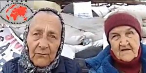 Донецк: Бабушки Жгут! Под Донецкой ОГА