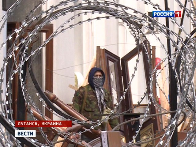 Луганские ополченцы готовы идти войной на Киев Луганские ополченцы готовы идти войной на Киев