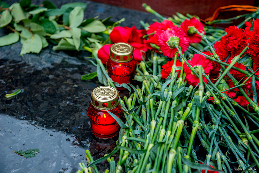 У стен Кремля прошел митинг в память погибших в Одессе