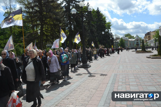 В центре Киева на глазах у хунты под носом прошло Георгиевское шествие (ФОТО)