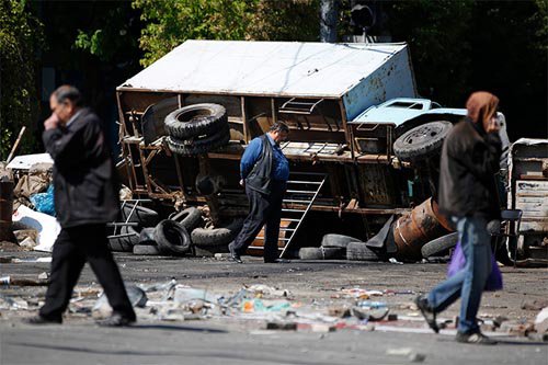 Ситуация в Мариуполе, после событий 9 мая.