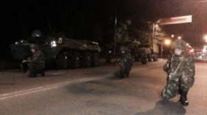 Как проходили ночные учения с участием спецназа в центре Киева (Видео)