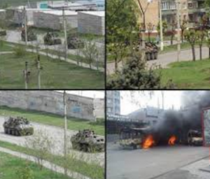 Краматорск 3.05 военные вошли в город