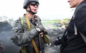 Итальянский наемник в украинской армии. г. Краматорск