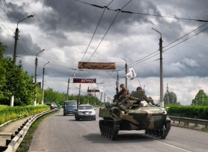 Бои в Славянске: украинские военные несут потери