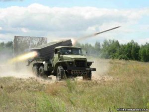 Ополченцы захватили 2 установки "Град" под Славянском