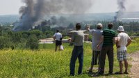Ополченцы уничтожили под Славянском установку "Град"