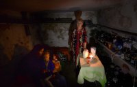 Из-за боевых действий на востоке Украины полностью обесточен Славянск