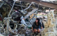 В результате ночного артобстрела Краматорска сгорело около 100 жилых домов