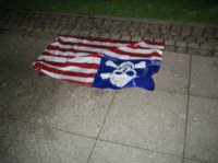 Консульство США в Петербурге забросали дымовыми шашками