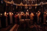 Монахи горы Афон