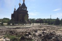 Распятый Донбасс: украинская армия продолжает обстрел православных храмов, гибнут люди (видео, фото)