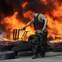 Киев: «палала шина…»