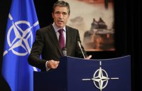 Расмуссен: НАТО прекращает сотрудничество с Россией