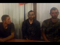 Общение с пленными украинскими солдатами