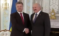 Встреча Порошенко с Лукашенко в Минске