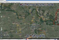 Обзор карты боевых действий 26.08.2014 в 12:05/18:40/21:25