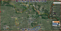 Обзор карты боевых действий 29.08.2014