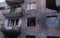 Обстрел квартала "Тихий" Петровском районе г. Донецка 30.08.2014г (видео)